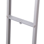YUMEI Folding Ladder SCH145 Lightweight, Compact, Safe, Durable Aluminum Ladder