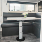 YUMEI TF715 Versatile, Durable Table: Effortless Height Adjustment for Work, Dining, and More
