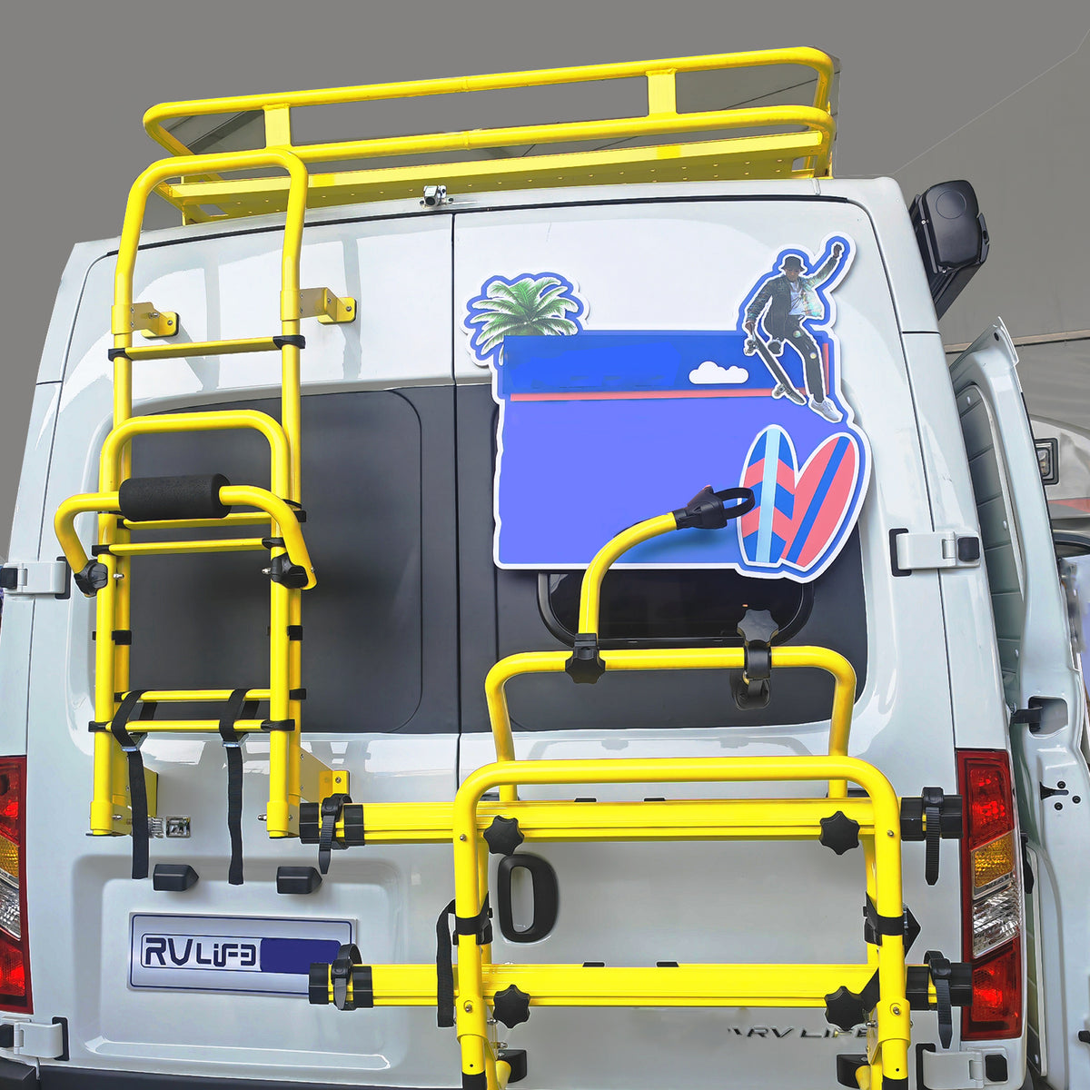 YUMEI Back Folding Ladder DTV90 Maxus V90 Model