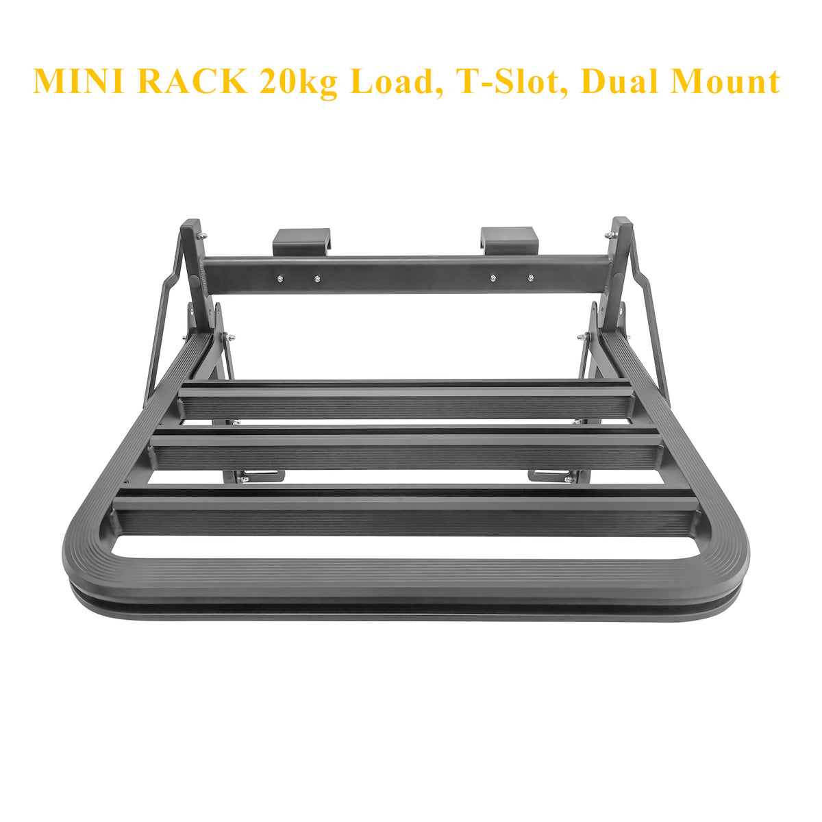 YUMEI the World's FirstT-slot Design Smart Back Rack Adaptable, Durable, & Visually Appealing